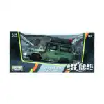 Toyota FJ40 Land Cruiser Off Road Verde Motor Max 1/24 - Imagen 7