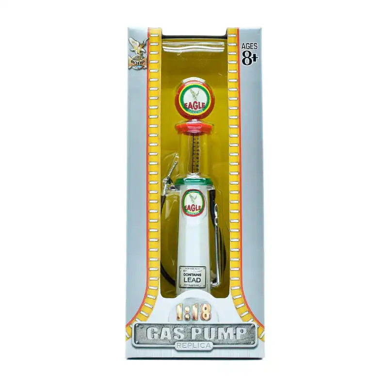 eagle98612g Gasolinera Antigua Eagle Cilindro Escala 1:18 Road Signature - Imagen 1
