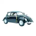 Volkswagen Beetle 1967 Vocho Negro Kinsmart Escala 1/24 - Imagen 2