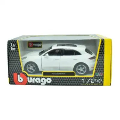 Porsche Macan Blanco Burago Escala 1/24