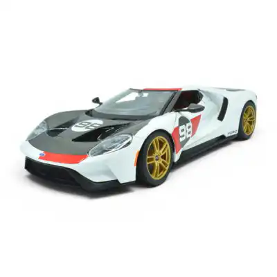 Ford GT Heritage Edition 2021 Blanco Maisto Escala 1/18