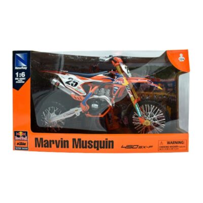 KTM 450SX Red Bull Marvin Musquin Motocross New Ray Escala 1/6