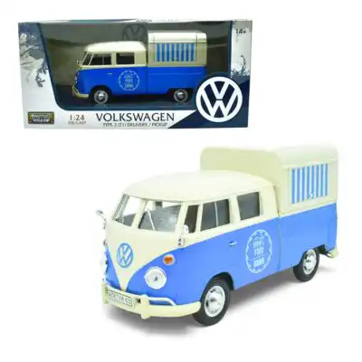 VW Combi 1962 T1 Bus Food Truck Motor Max Escala 1/24