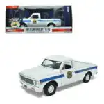 Chevrolet C10 Pickup 1972 Patrulla Delaware Greenlight Escala 1/24 Metal - Imagen 7