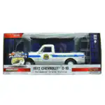 Chevrolet C10 Pickup 1972 Patrulla Delaware Greenlight Escala 1/24 Metal - Imagen 6