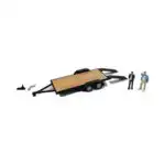 Remolque con Figuras Haul N Go 1 American Diorama 1/64 - Imagen 2
