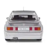 Mercedes Benz 190E Evolution 2 1990 Solido Escala 1/18 Plateado Metal - Imagen 8