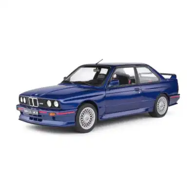 BMW E30 M3 1990 Solido Escala 1/18 Azul Metal