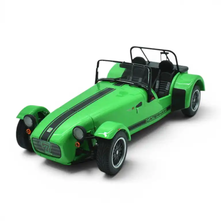 Caterham Seven 275R 2014 Solido Escala 1/18 Verde Metal