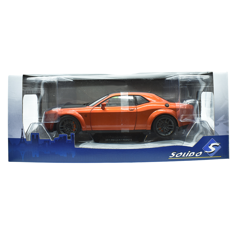 S1805703Challenger Dodge Challenger SRT Hellcat RedEye Widebody Cobre Escala 1:18 Solido - Imagen 1