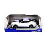 Ford Mustang Shelby GT500 2020 Solido Escala 1/18 Blanco Metal - Imagen 10