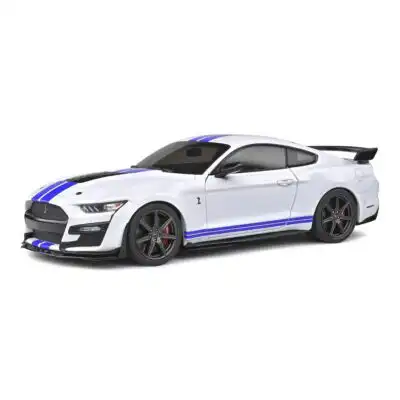 Ford Mustang Shelby GT500 2020 Solido Escala 1/18 Blanco Metal