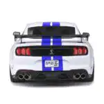 Ford Mustang Shelby GT500 2020 Solido Escala 1/18 Blanco Metal - Imagen 7