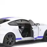 Ford Mustang Shelby GT500 2020 Solido Escala 1/18 Blanco Metal - Imagen 9