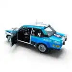 FIAT Abarth 131 1980 Monte Carlo Rallye Solido Escala 1/18 Azul Metal - Imagen 6