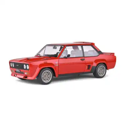 FIAT Abarth 1980 Stradale 131 Solido Escala 1/18 Rojo Metal