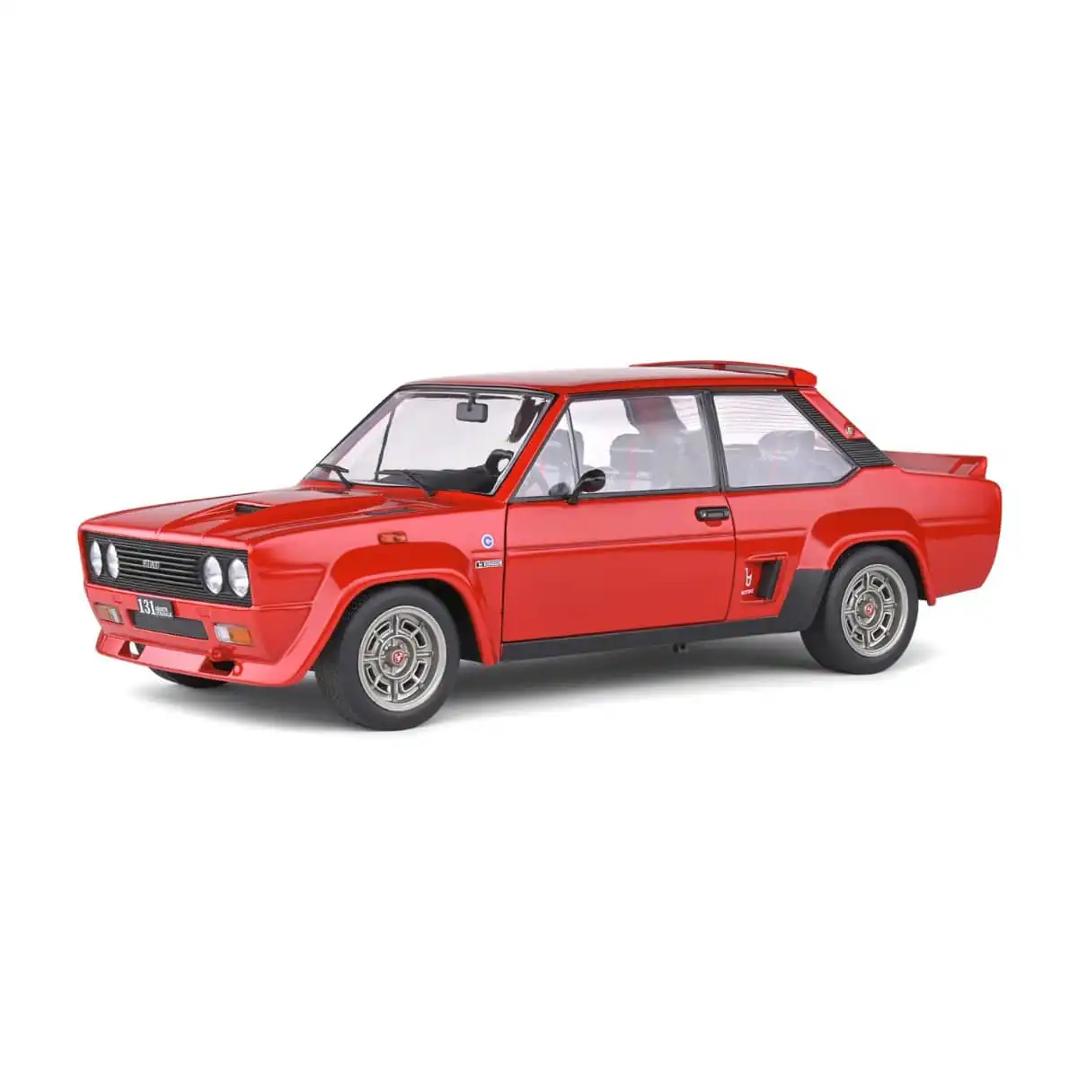 S1806002FIAT1 FIAT Abarth 1980 Stradale 131 Solido Escala 1/18 Rojo Metal
