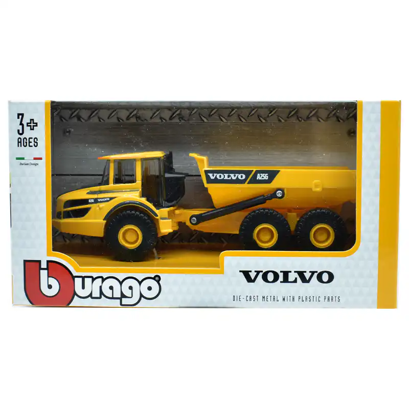 1832085Volvo Volvo A25G Camión Articulado Maquinaria Burago 1/50