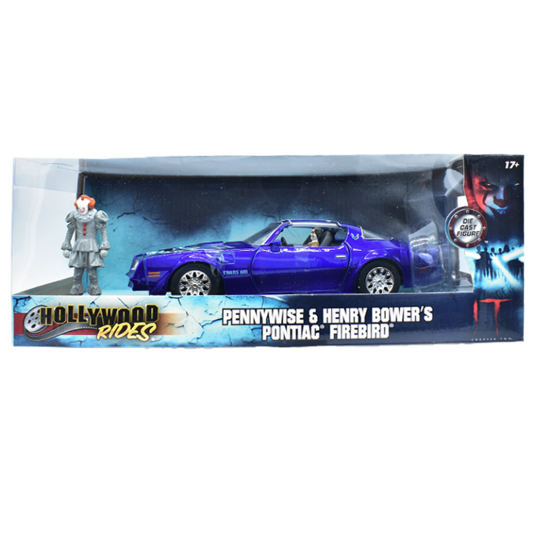 Pontiac Firebird 1977 Pennywise IT Eso Payaso Jada 1/24