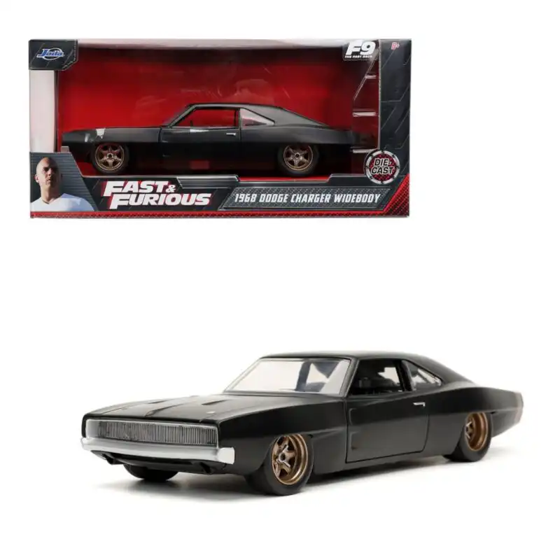 Dodge Charger 1968 Dom Widebody Rápido y Furioso Jada 1/24
