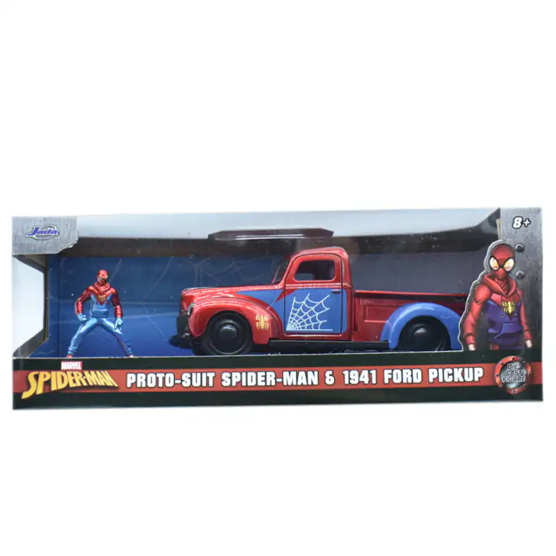 Ford Pickup 1941 Spider Man Proto Suit Jada Escala 1/32