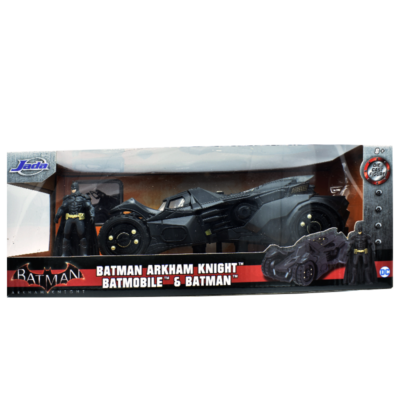 Batimovil Batman Arkham Knight con Figura 1:24 Jada