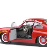 Porsche 356 Pre A 1953 James Dean Little Bastard Solido Escala 1/18 Rojo Metal - Imagen 9