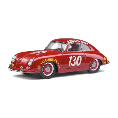 Porsche 356 Pre A 1953 James Dean Little Bastard Solido Escala 1/18 Rojo Metal