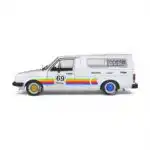 Volkswagen Caddy MK1 1982 Apple Computers Solido Escala 1/18 Blanco Metal - Imagen 8