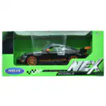 Porsche 911 997 GT3 RS Negro Welly NEX Escala 1/24 - Imagen 8