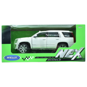 Cadillac Escalade 2017 Blanco Welly NEX Escala 1/24