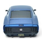Ford Mustang Mach 1 428 1970 Custom M2 Machines Escala 1/24 Azul Metal - Imagen 7