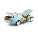 Mercedes Benz CL600 1997 Coupe Azul Norev Escala 1/18 - Imagen 7