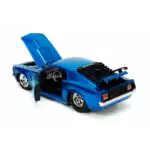 Ford Mustang Boss 429 1970 Azul Metalico Jada 1:24 - Imagen 8