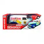 Chevrolet Van 1948 Monopoly Policía Auto World Escala 1/18 Blanco Metal - Imagen 6
