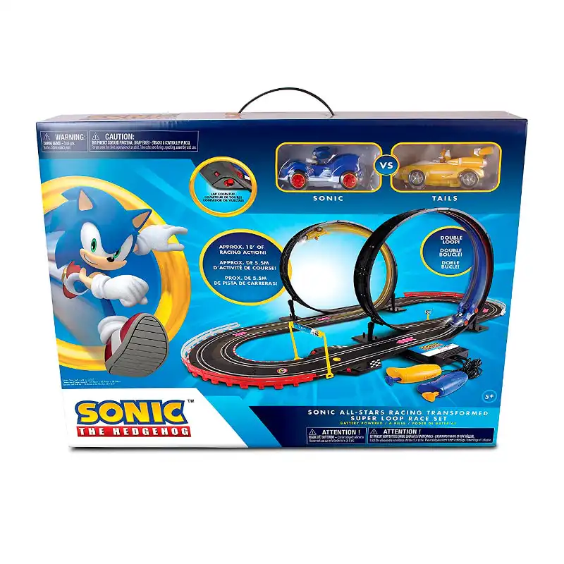 Sonic626NKOK Sonic y Tails Pista De Carreras Sega All Star Radio Control - Imagen 1