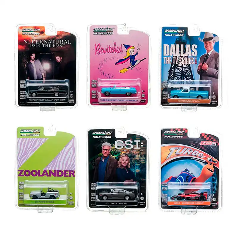 hollywood6gl Hollywood Serie 6 Supernatural Turbo Greenlight Escala 1/64