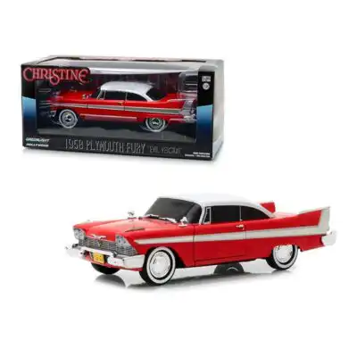 Christine Plymouth Fury 1958 Evil Greenlight Escala 1/24