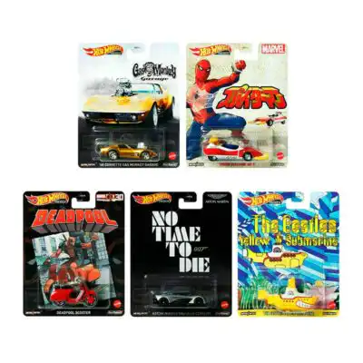 Hot Wheels Serie 957F Pop Culture 2021 Retro 1/64