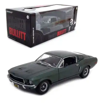 Ford Mustang 1968 Steve McQueen Bullitt Greenlight 1/18