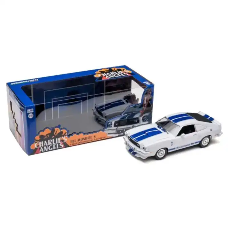 12880gl Ford Mustang Cobra 2 Charlie Angels Greenlight 1/18 - Imagen 1