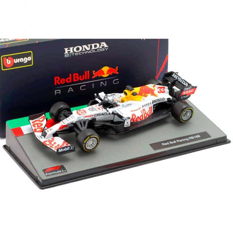 Max Verstappen Red Bull Racing RB16B Turquía F1 Burago 1/43