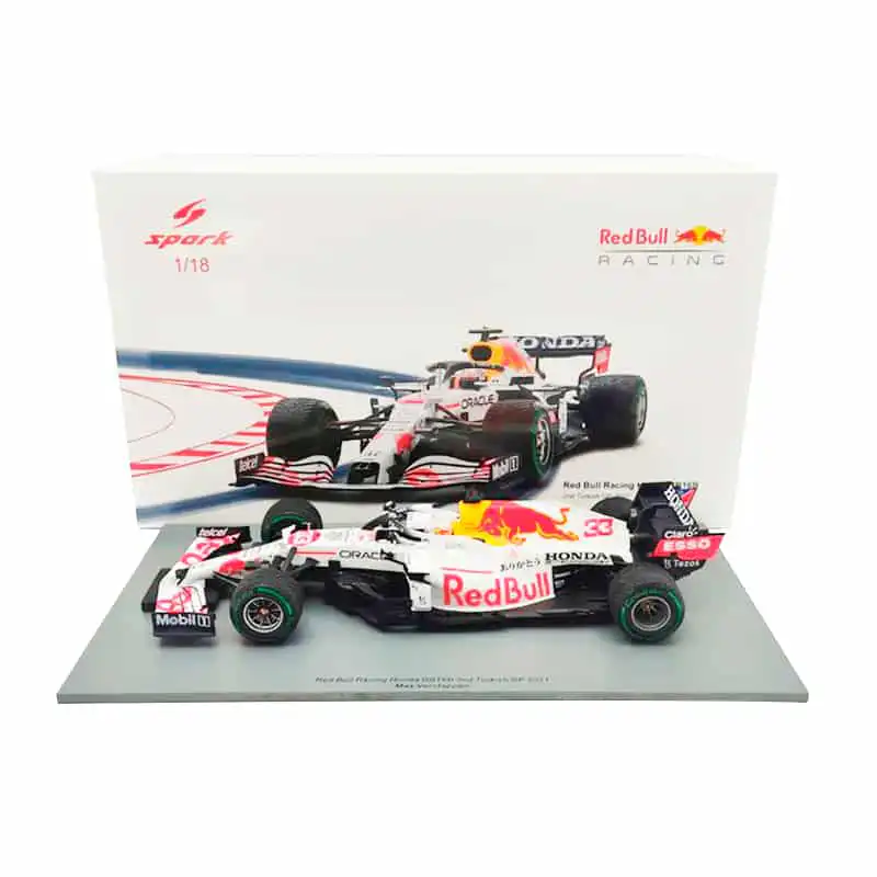 maxturquia118s1 Max Verstappen Red Bull Racing RB16B Turquía 2021 Formula 1 Spark 1:18 - Imagen 1