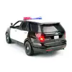 Ford Police Interceptor Utility 2015 BN Patrulla Luz y Sonido Motor Max 1/24 - Imagen 4