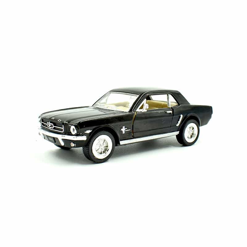 Modellino Ford Mustang 1964 1/2 Hard Top - Scala 1:24 - Colore Blu - Motormax 73327BL