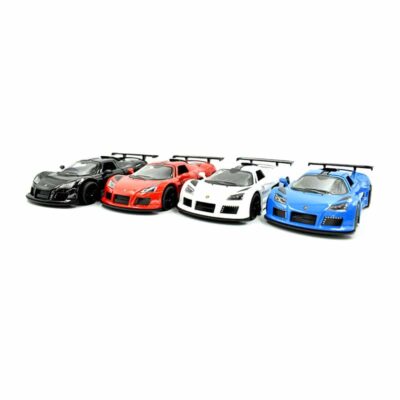 Gumpert Apollo Sport 2010 Fricción Escala 1:36 Serie 4 Piezas Kinsmart