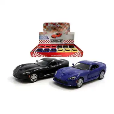 Dodge SRT Viper GTS 2013 Caja 12 Piezas Kinsmart Escala 1/36