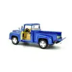 Ford F100 Pickup 1956 Flamas Caja 12 Piezas Kinsmart 1/38 - Imagen 6