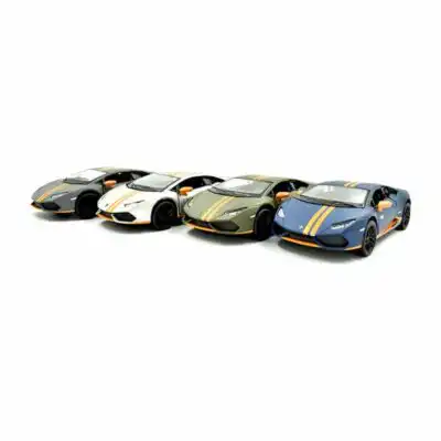 Lamborghini Huracán Avio Fricción Escala 1:36 Serie 4 Piezas Kinsmart