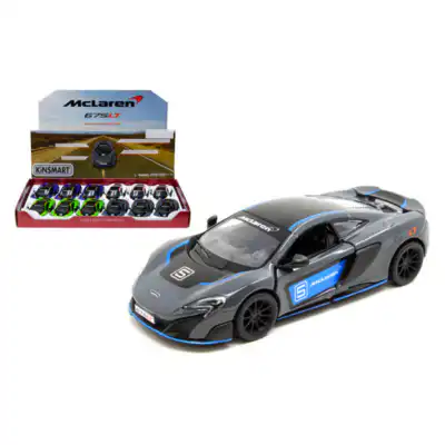 McLaren 675 LT Racing Caja 12 Piezas Kinsmart Escala 1/36